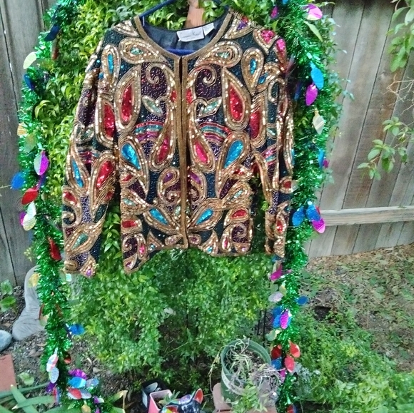 Sequin vintage bling jacket - Picture 7 of 9